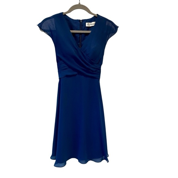 JJs House Elegant Navy Blue Dress - Picture 5 of 6